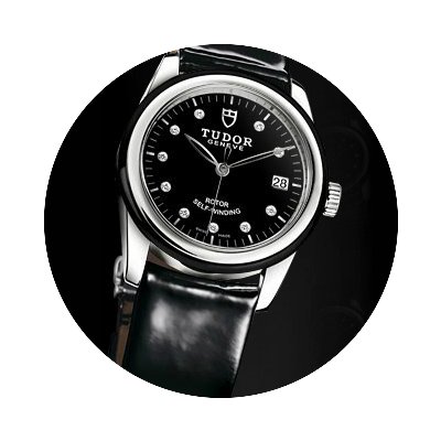 Tudor Glamour Date 36 Mm Automatic, Blac...