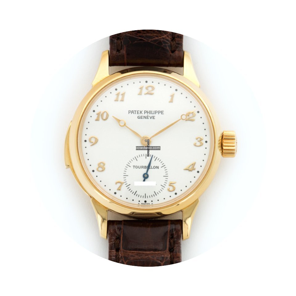Patek Philippe Yellow Gold Tourbillon Mi...