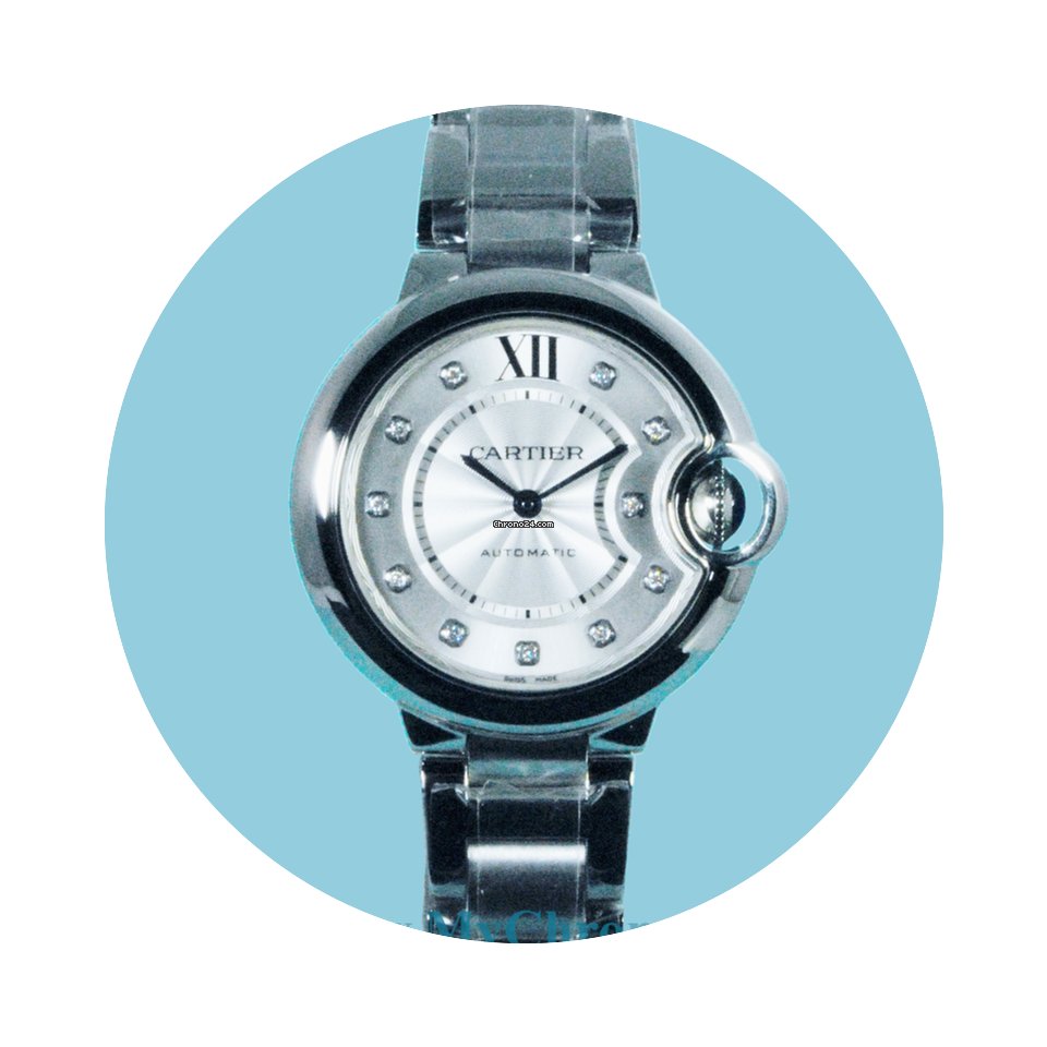 Cartier Ballon Bleu de Cartier 33mm Stah...