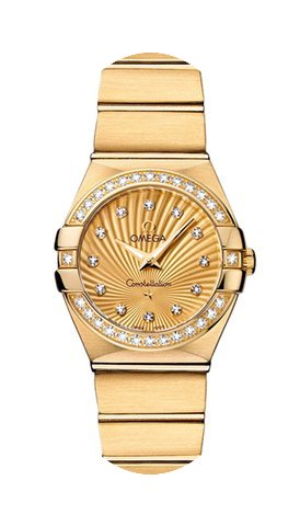 Omega 12355246058001 Constellation Gold ...