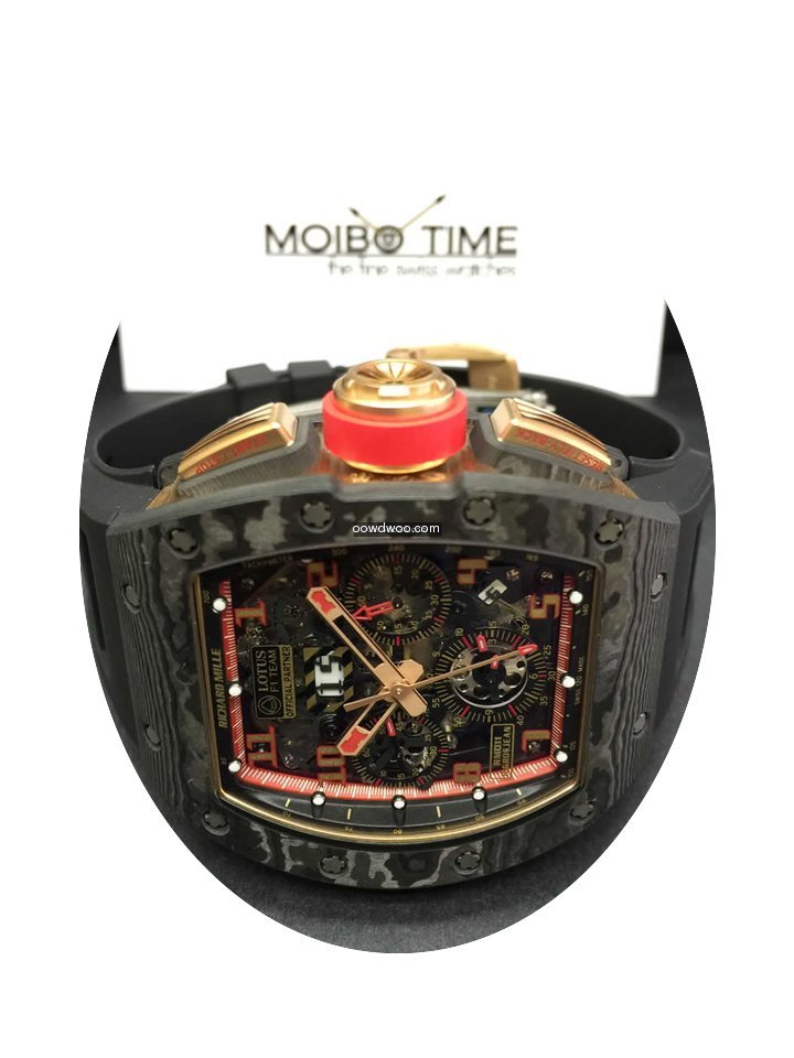 Richard Mille RM11 NTPT RED ROSE PINK GO...