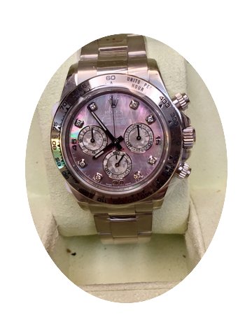 Rolex Daytona 116509 Pearl with Diamond ...