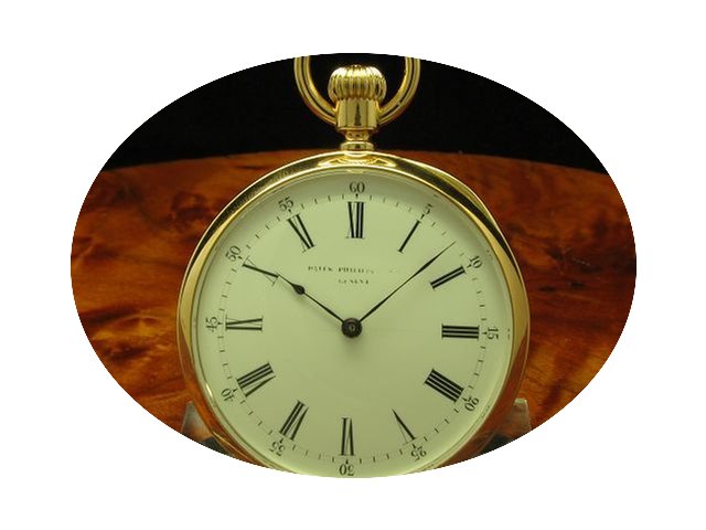 Patek Philippe 18kt 750 Gold Open Face T...