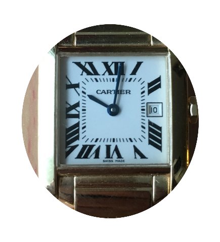 Cartier Tank française or jaune...