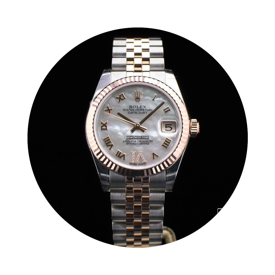 Rolex Lady-Datejust 31 Steel & Rose Gold...