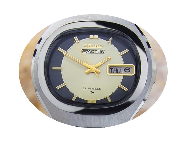 Seiko 5 ACTUS AUTOMATIC 1968 21 JEWELS S...
