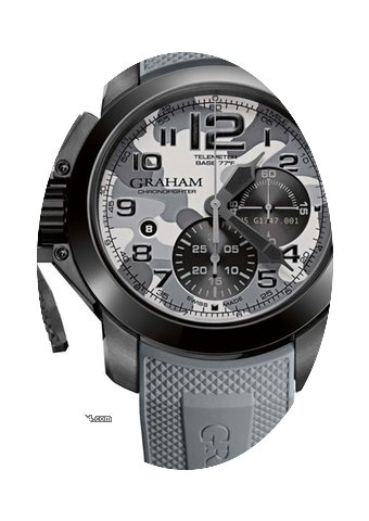 Graham Chronofighter Oversize Black Arro...