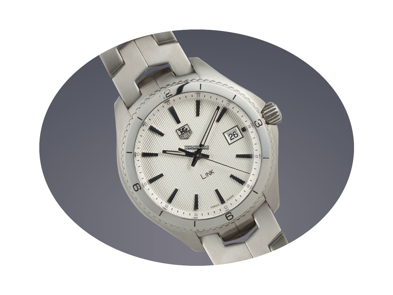 TAG Heuer Link steel quartz watch...