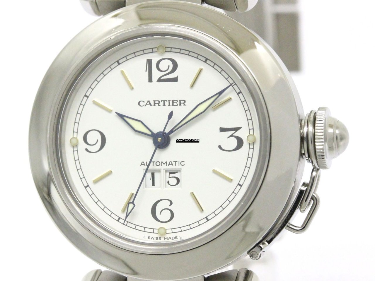 Cartier Pasha C Big Date Steel Automatic...