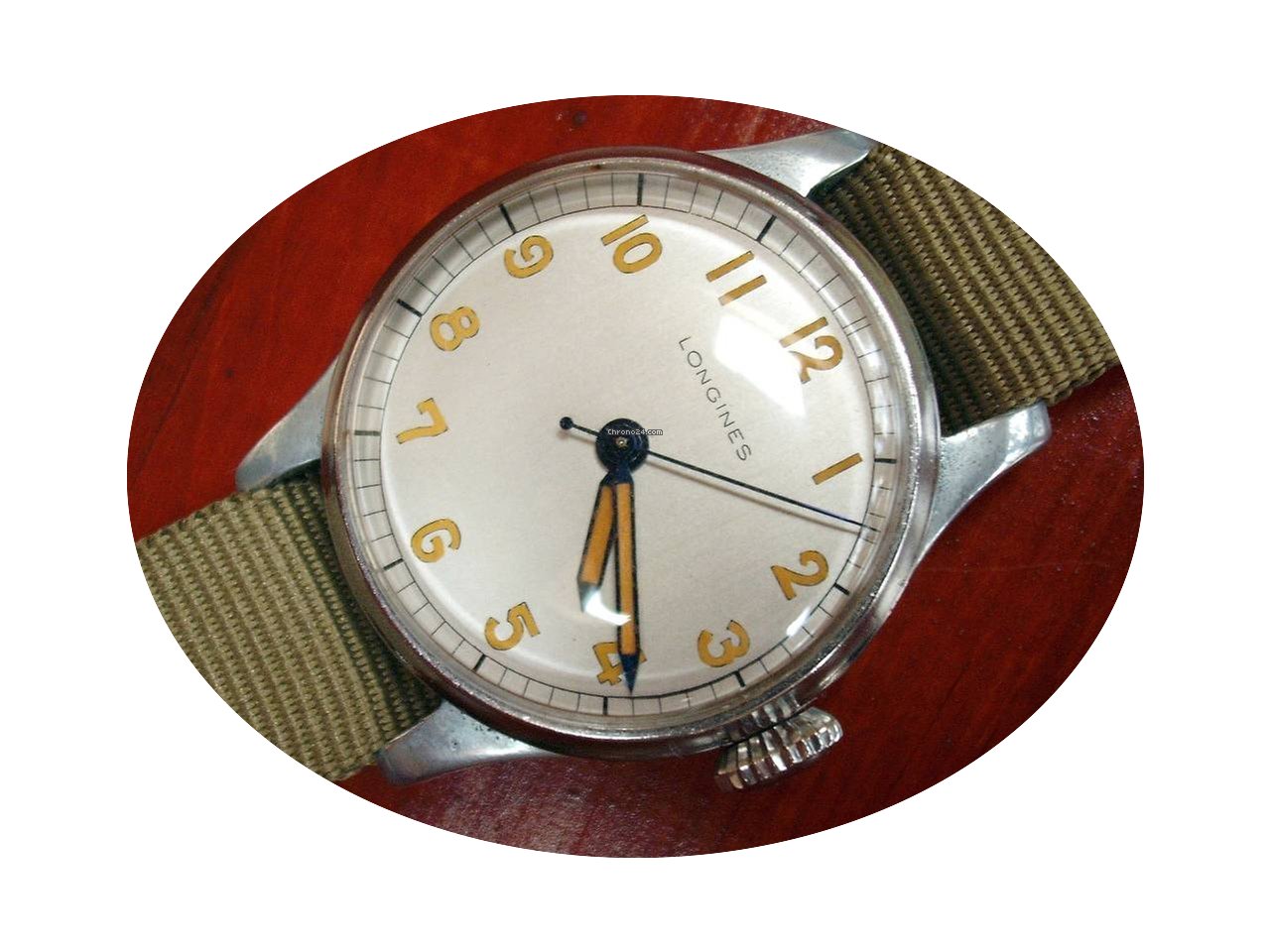 Longines WW2 military watch with hacking...