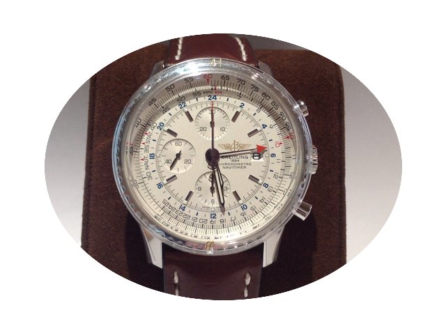 Breitling Navitimer World unworn April 2...