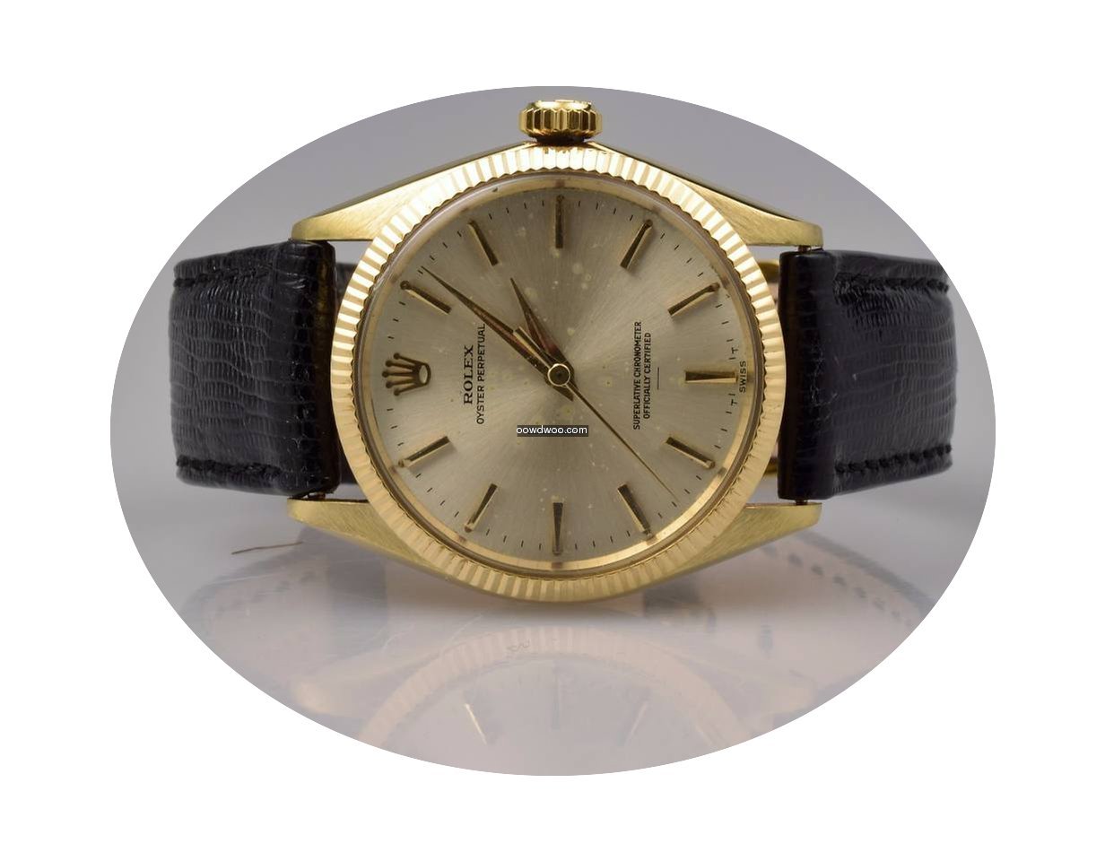 Rolex Oyster Perpetual 1005 Gold Automat...
