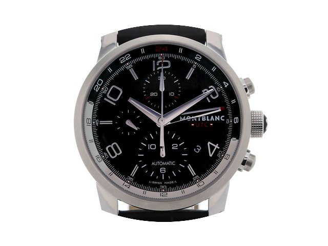 Montblanc Timewalker 43 Black Dial Chron...