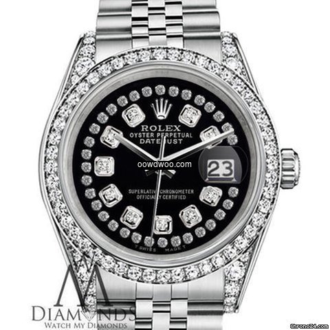 Rolex Ladies Rolex Datejust 26mm Steel G...