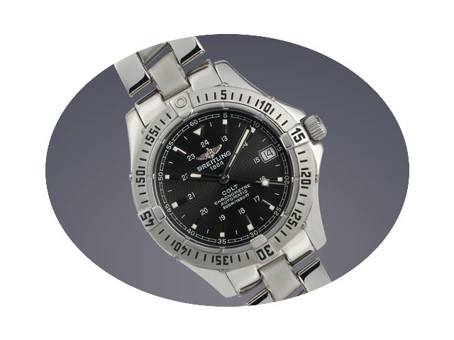Breitling Colt steel automatic...
