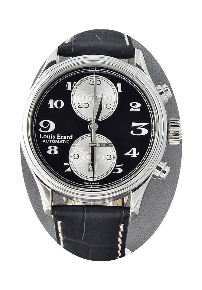 Louis Erard Héritage Stahl Chronograph ...