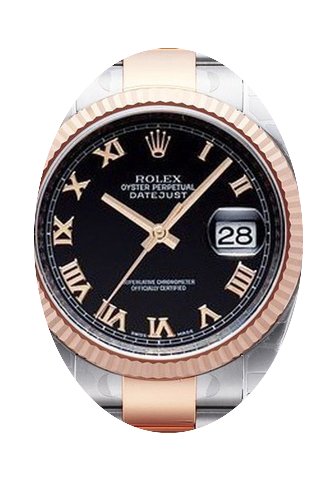 Rolex Datejust 36 116231-BLKRFO Black Ro...