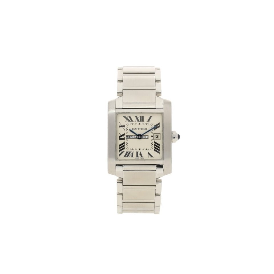 Cartier Tank Francais 2465 - Roman Dial ...