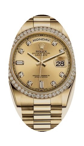 Rolex Day-Date II 41mm Yellow Gold...