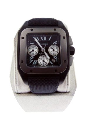 Cartier Santos 100 XL Chrono Black Titan...