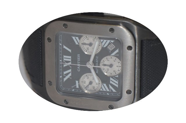 Cartier Santos 100 XL Chronograph Titani...