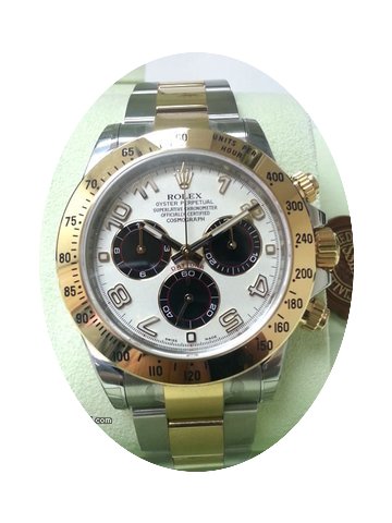 Rolex Cosmograph Daytona 116523 Gold Ste...