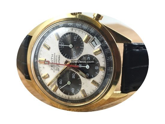 Zenith 18ct Gold El Primero G581 Chronog...