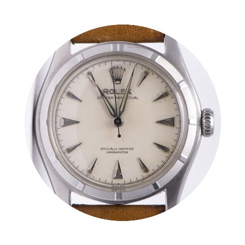 Rolex Ovettone Bubbleback...