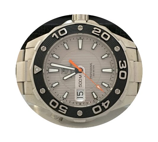 TAG Heuer ag Heuer Aquaracer 500m Silver...