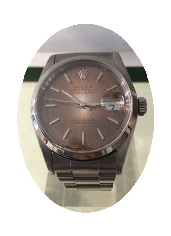 Rolex Datejust natural brown...