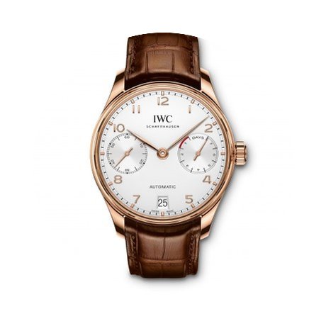 IWC portoghese 7 day indici dorati oro...