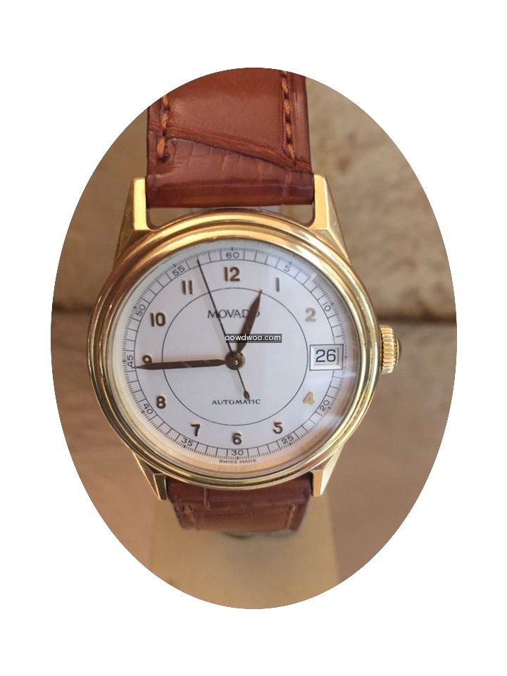 Movado 1881 yellow gold automatic...