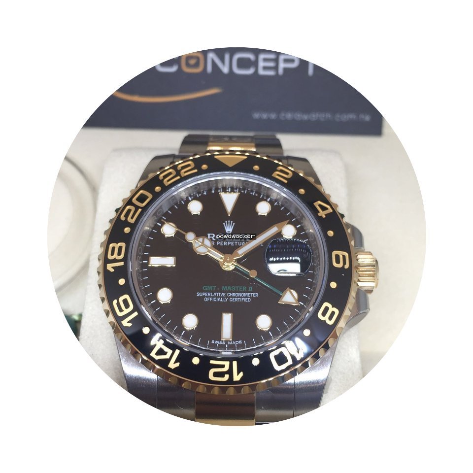 Rolex 116713LN GMT Master II Green Hand ...