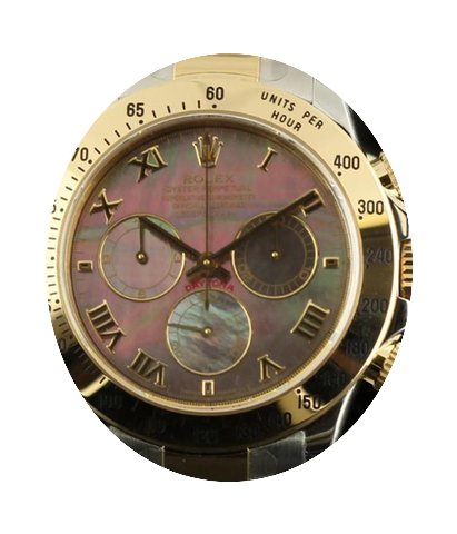Rolex New Daytona 116523 Gold/steel Moth...