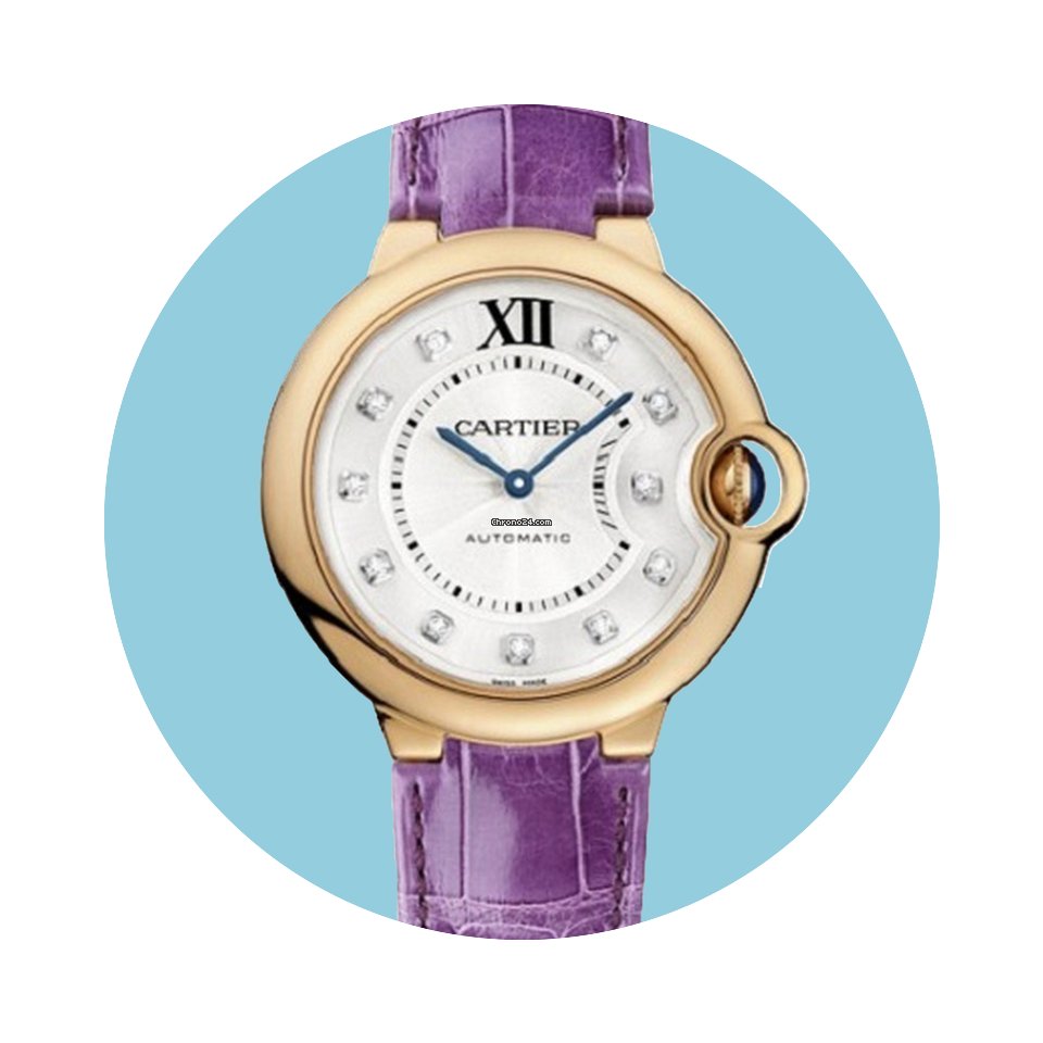 Cartier BALLON BLEU DE CARTIER 36 mm Rot...