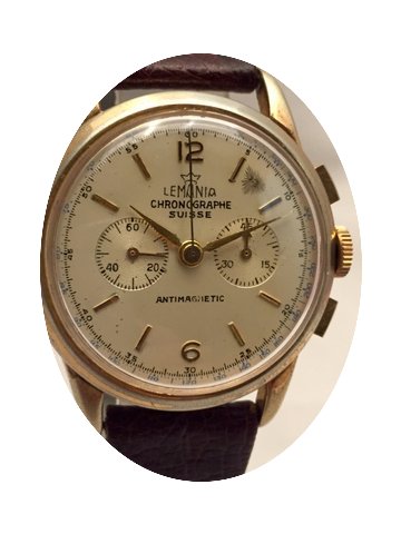 Lemania Chronograph 1270 Vintage Manual ...