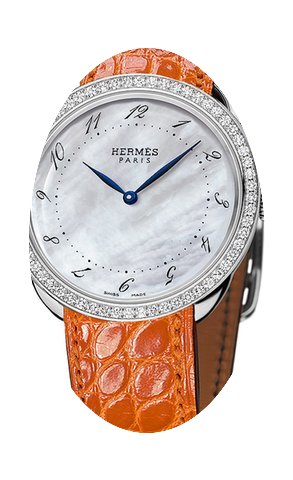 Hermès Arceau Quartz GM 38mm Midsize Wa...