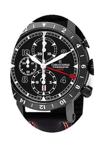 Chronoswiss Men's 'Time Master' Black Di...