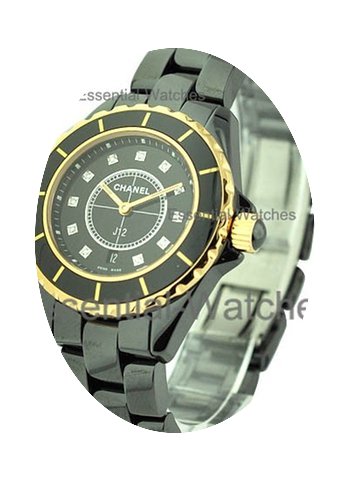 Chanel J12 Black 33mm Size H2543...