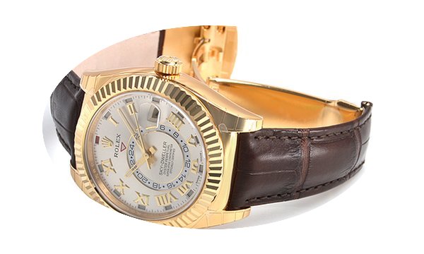 Rolex Sky Dweller 18K Solid Yellow Gold...