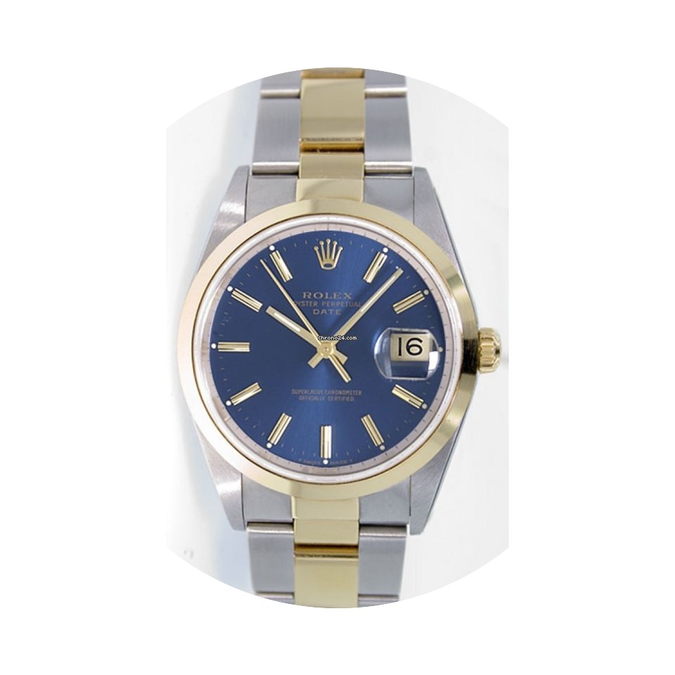 Rolex Date 15203 34mm Stainless Steel & ...