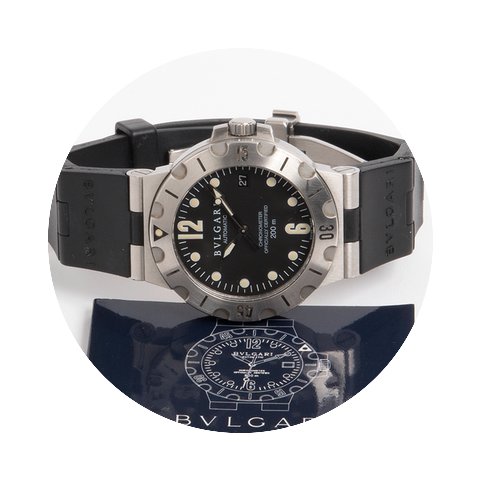Bulgari Scuba SD38S with papers...