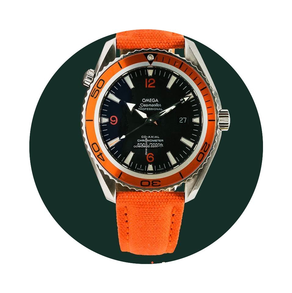 Omega Seamaster Planet Ocean Box and Pap...