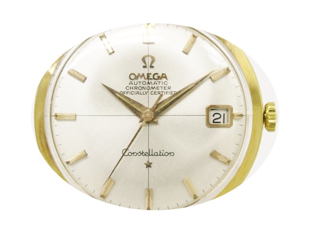 Omega Constellation 18k Solid Gold Leath...