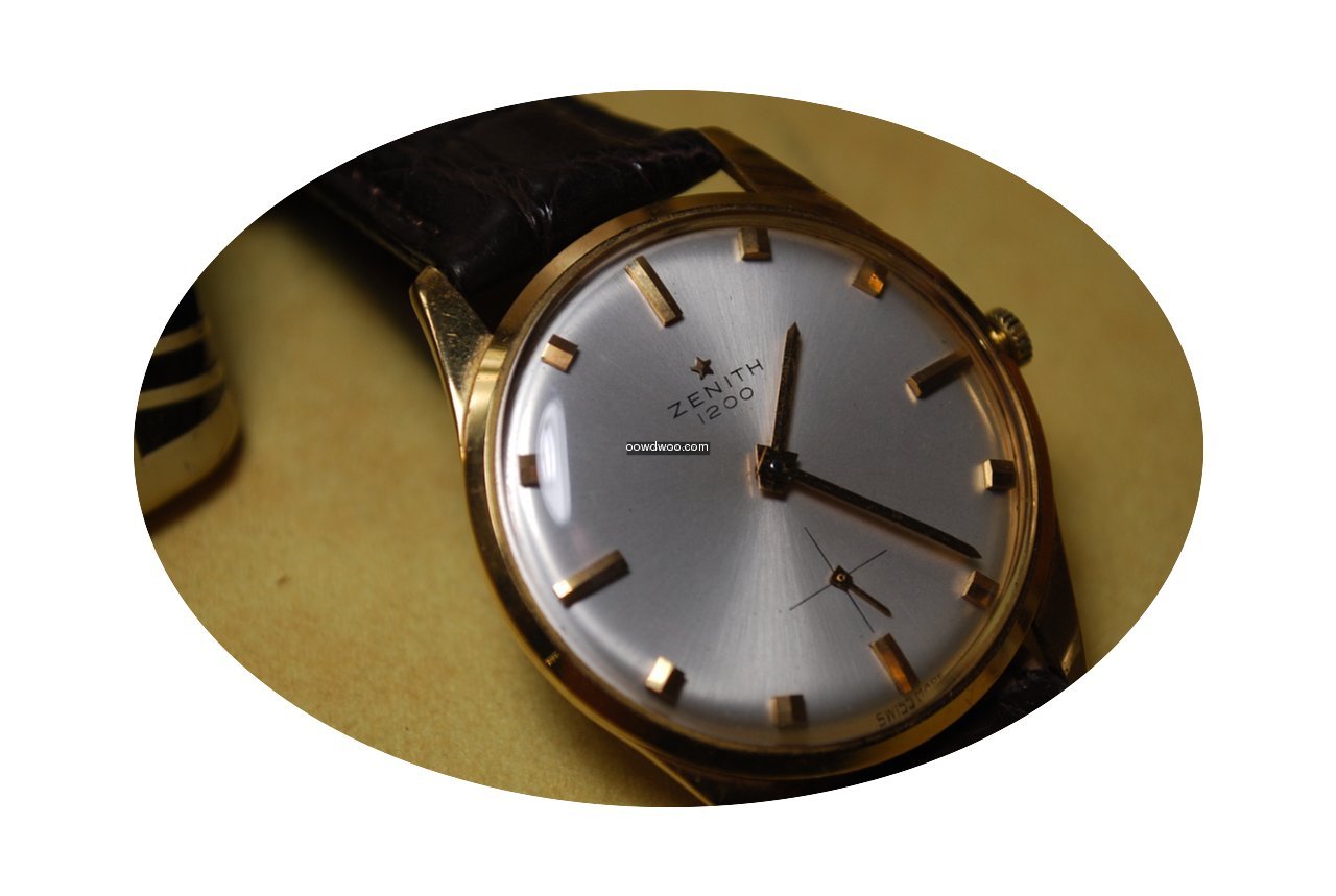 Zenith Oro vintage stellina 1200...