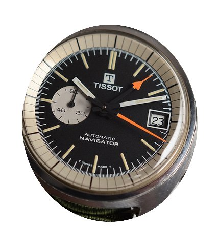 Tissot Navigator 1970s Lemania...