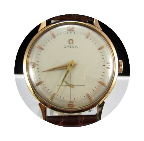 Omega Vintage Automatic Overisized 18K S...