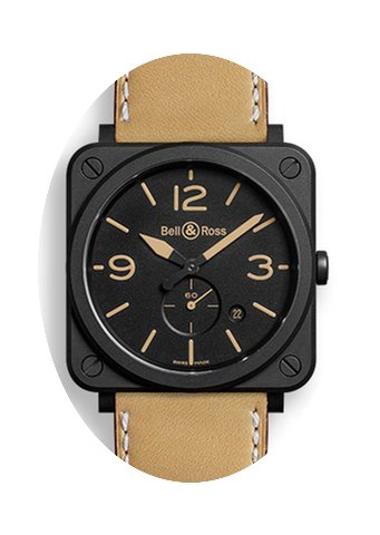 Bell & Ross BR S Heritage Ceramic...