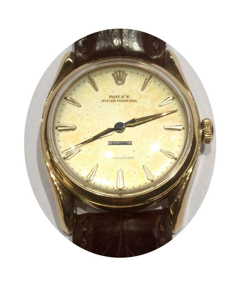 Rolex Ovettone oro giallo 18kt...