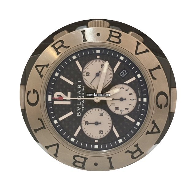 Bulgari Diagono Chrono Titanium 44mm Car...